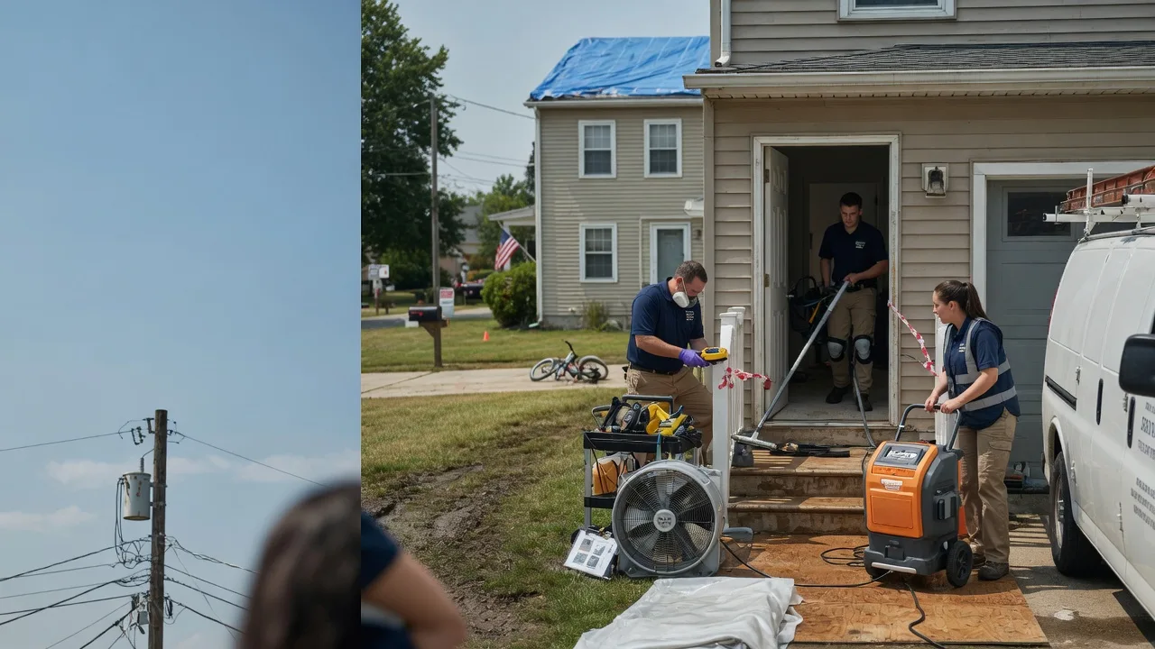 Water Damage Repair in Teeds Grove, IA near me